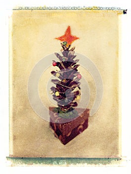 Pine-cone Christmas tree