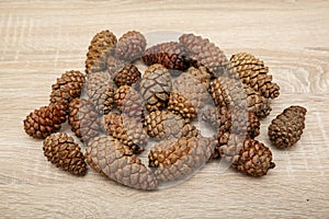 pine cones background
