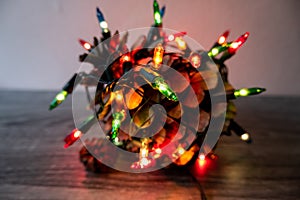 Pine cones with party light, planning a party for the event where successful in project for use in various festivals