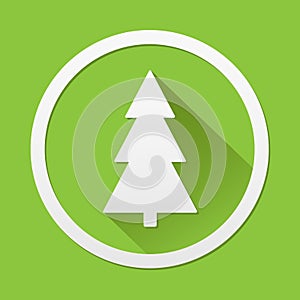 Pine icon great for any use. Vector EPS10.