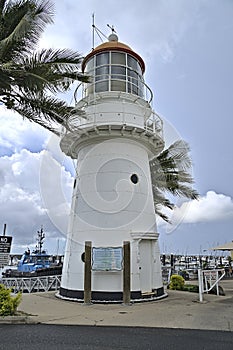 Pine Islet Light Lighthouse at Mackay Harbour