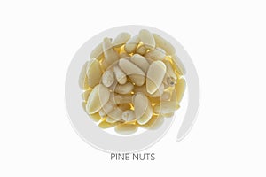 Pine Nuts round circle ball