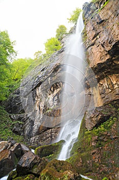 Pine Stone (Borov Kamak) waterfall in Balkan Mountains, Bulgaria