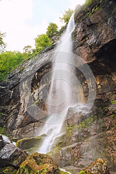 Pine Stone (Borov Kamak) waterfall in Balkan Mountains, Bulgaria