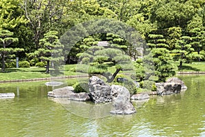 Pine Tree Island - Japanese Garden -Sakai City, Osaka