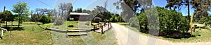 Pine tree municipal park - Monte Hermoso - Panoramic view