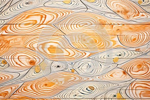 pine wood with knotted patterns
