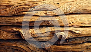 Pine wood texture with beautiful grain lines. Created with Generative AI tools