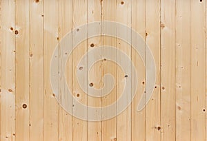 Pine wood wall