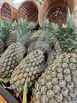 Pineapple contains many minerals, such as zinc, copper, beta carotene, and folate