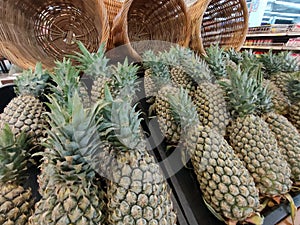 Pineapple contains many minerals, such as zinc, copper, beta carotene, and folate.