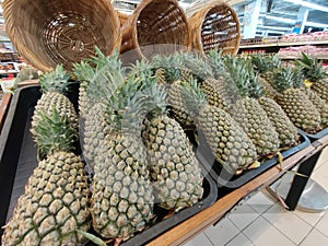 Pineapple contains many minerals, such as zinc, copper, beta carotene, and folate.