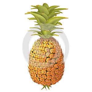Pineapple 3D