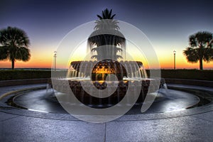 Pineapple Fountain, Waterfront Park, Charleston SC