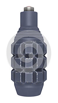 Pineapple Fragmentation Grenade on White