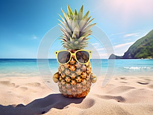 Pineapple, a fresh and juicy tropical fruit