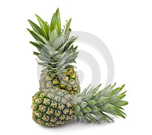 Ananas izolované na bílém pozadí 