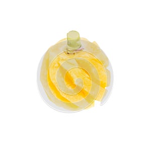 Pineapple fruit isolated on white