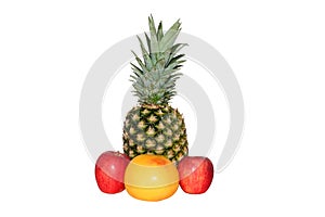 Pineapple grapefruit apples