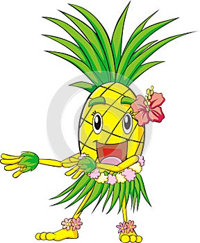 Pineapple Hula Dance