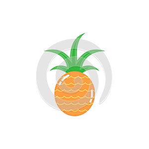 Pineapple icon,Fruit icon,Vector and Illustration