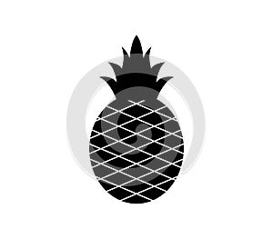 Pineapple icon illustrated in vector on white background