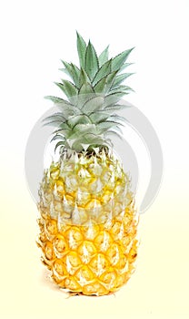 Pineapple isolated on white background