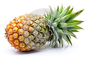 A pineapple isolated on a white background