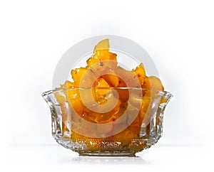 Pineapple Jam in a Glass Bawl photo
