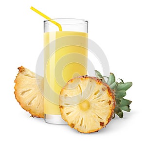 Isolated pineapple juice