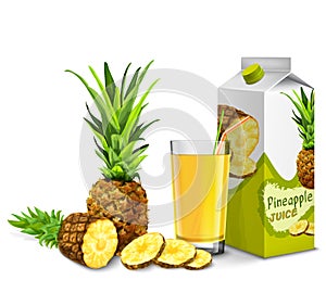 Pineapple juice set