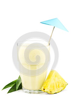 Pineapple milkshake