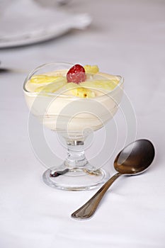 Pineapple mousse