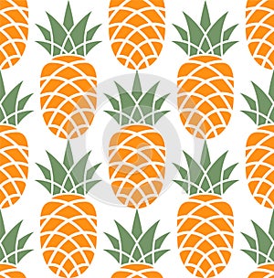 Pineapple. Pattern