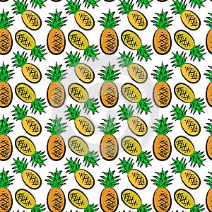 Pineapple pattern