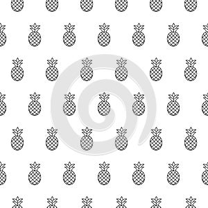 Pineapple  pattern seamless. summer   VECTOR TEXTURE, WALLPAPER