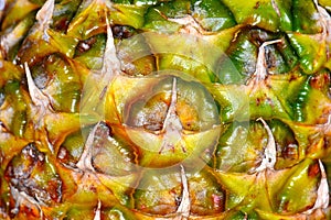 pineapple peel texture.