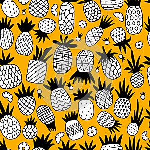 Pineapple set, sketch for your design