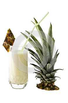 Pineapple Shake In Glass