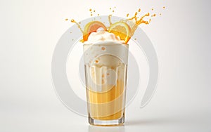 Pineapple Shake in Transparent Setting