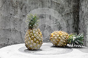 Pineapple on the table