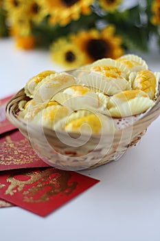 Pineapple tart symbol of prosperity