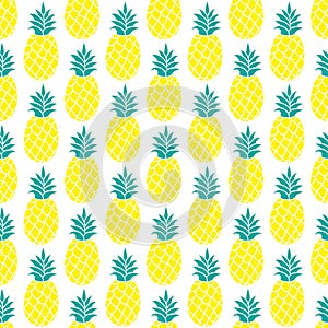 Pineapple vector background