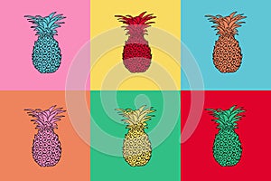 Pineapple Warhol