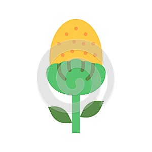 Pineappleweed Icon Image.