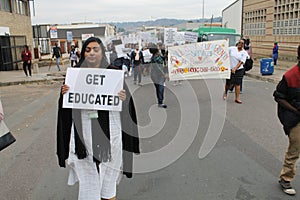 Pinetown march in South Africa