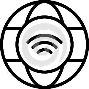 Ping Flat Vector Icon