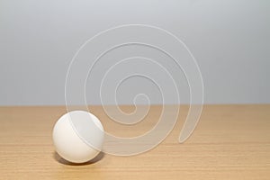 Ping pong ball for amateur racers.
