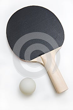 Ping Pong Paddle and Ball