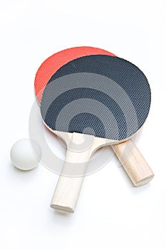 Ping Pong Paddles and Ball